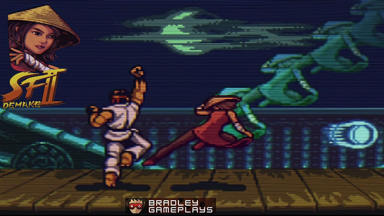 Street Fighter 2 Demake - Linh - Gameplay #sf2 #romhack