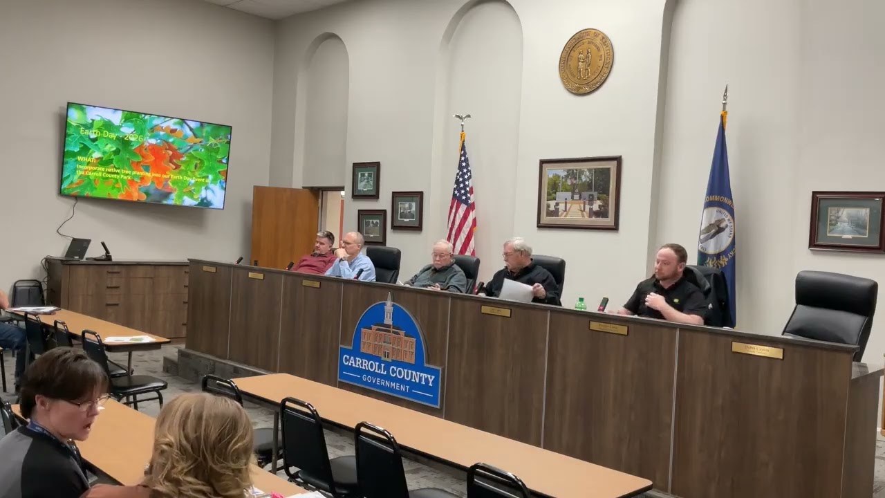 Carroll County Fiscal Court February 10, 2026