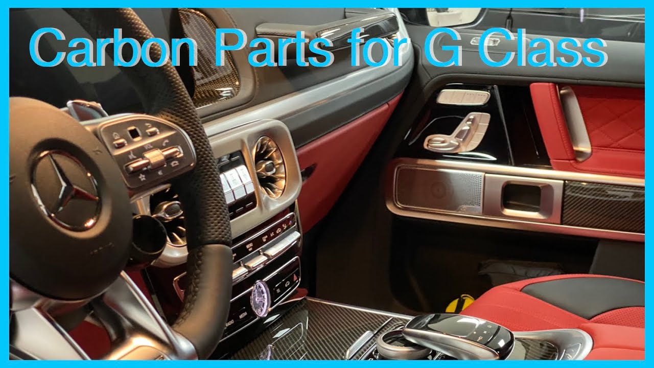 🛠 How install Carbon interior parts in a G 63 AMG