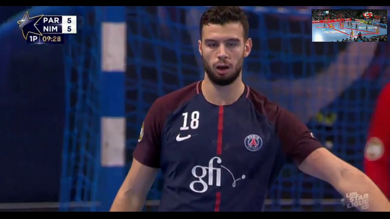PARIS SAINT GERMAIN X NÎMES HANDBALL STARLIGUE 2017 18 JOURNÉE 18