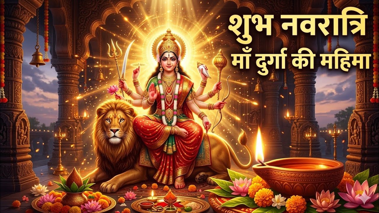 🪔 आज मैया का दीप जलाऊँगी | Navratri Special Durga Bhajan | जय माँ अंबे | Bhakti Song 2026