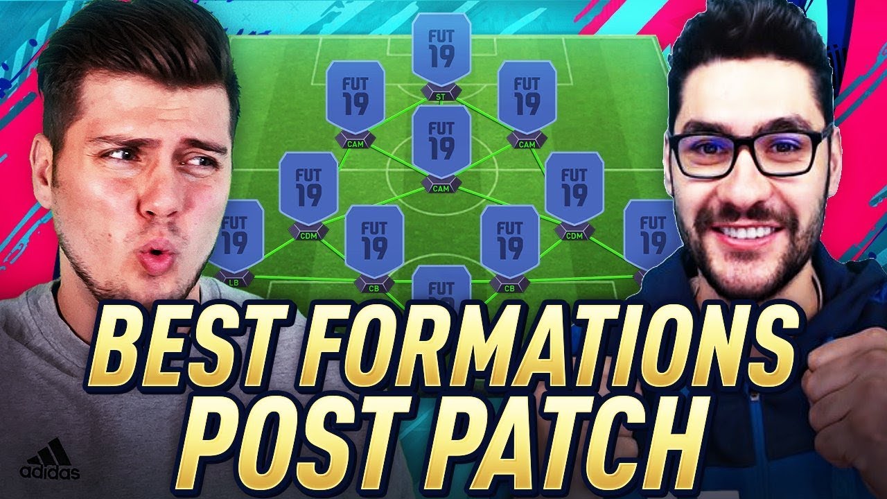 TOP 5  BEST FORMATIONS IN FIFA 19 POST PATCH