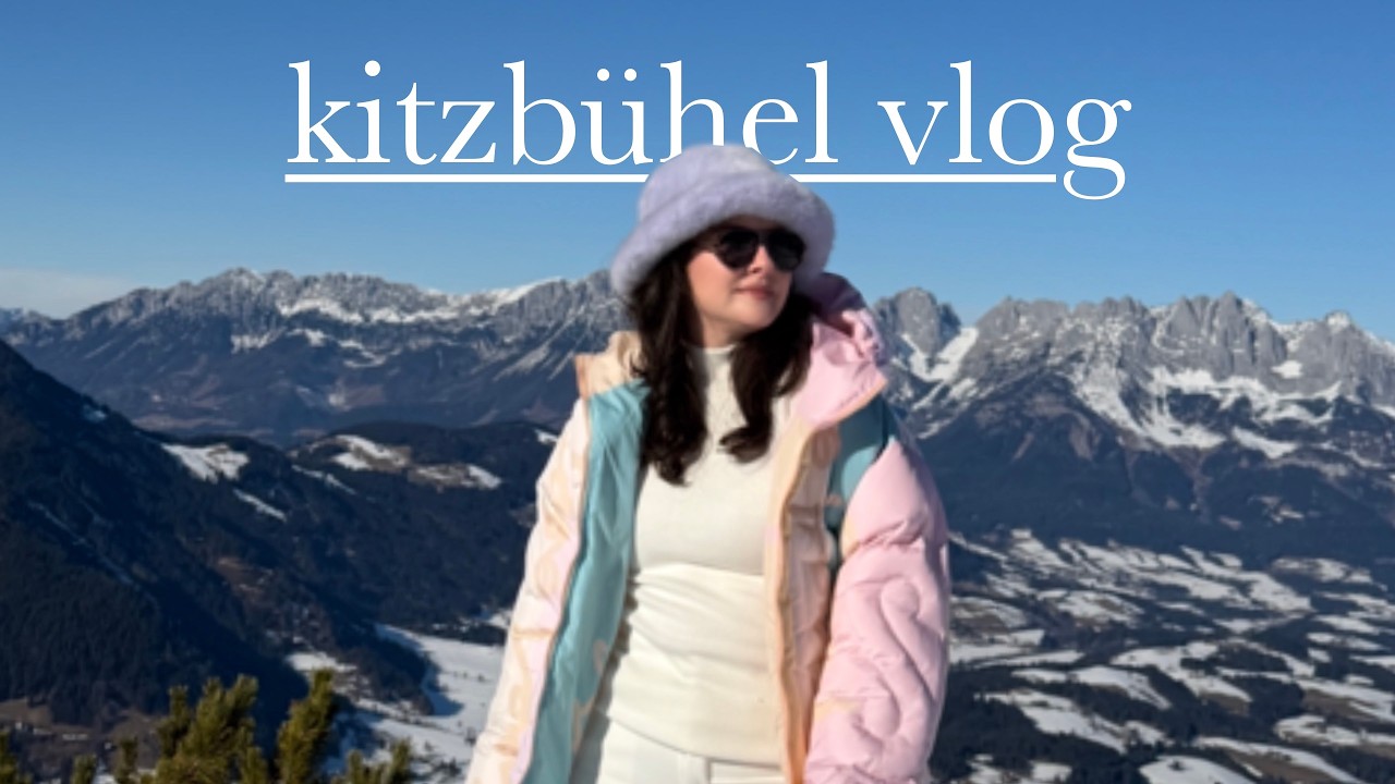 Kitzbühel vlog 🎿 film seti gibi bir kasabada 4 gün 🗻