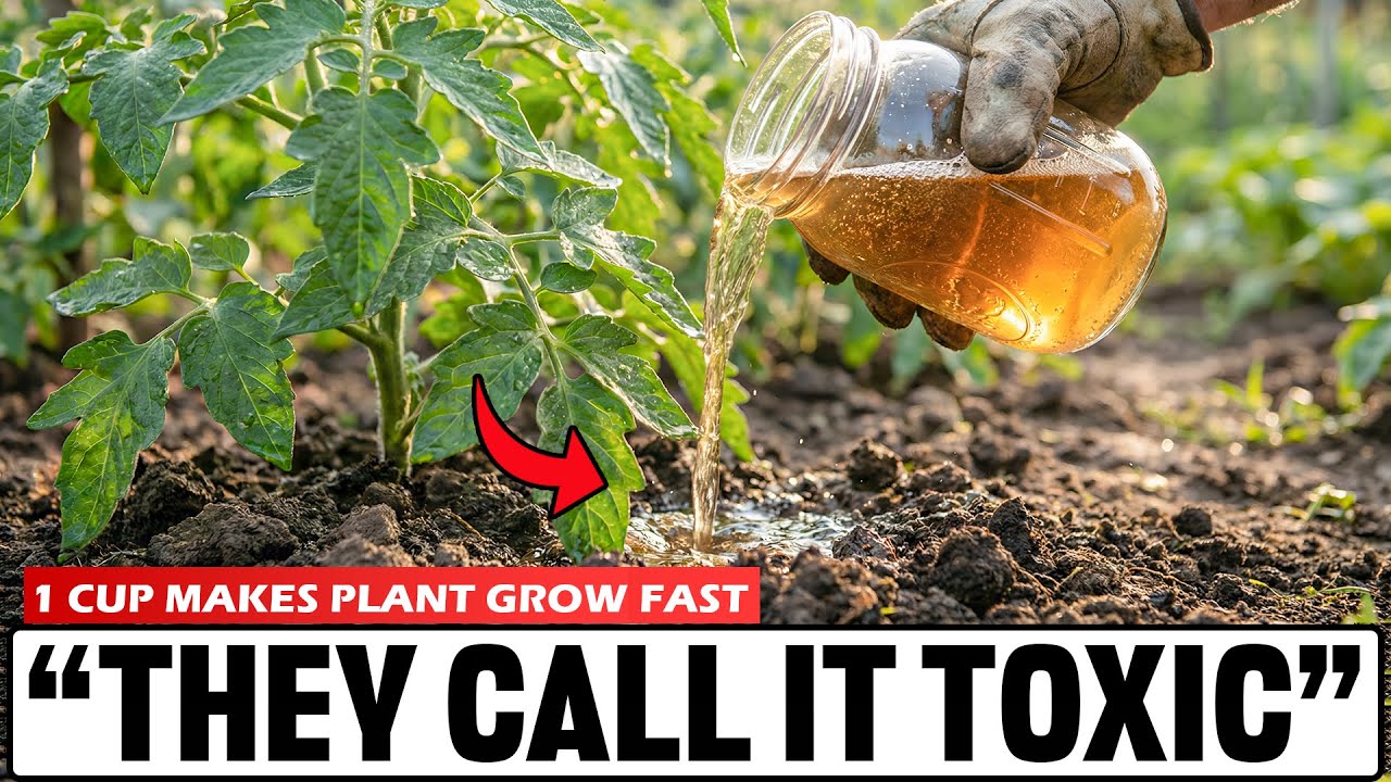 One Cup of This Makes Plants Grow Wild | Why Some Call It Toxic