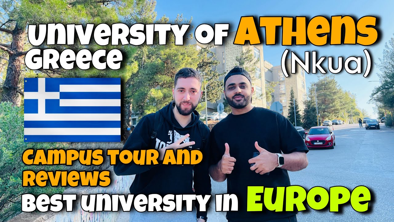 University of Athens Campus Tour & Students Review NKUA 🇬🇷 #greece #rafayuk #internationalstudents