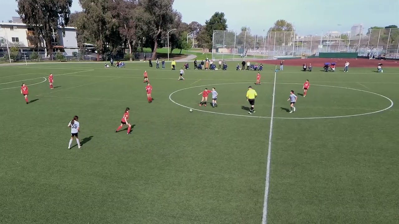 2026-02-07 Burlingame AYSO 12U vs. San Mateo 1st Half