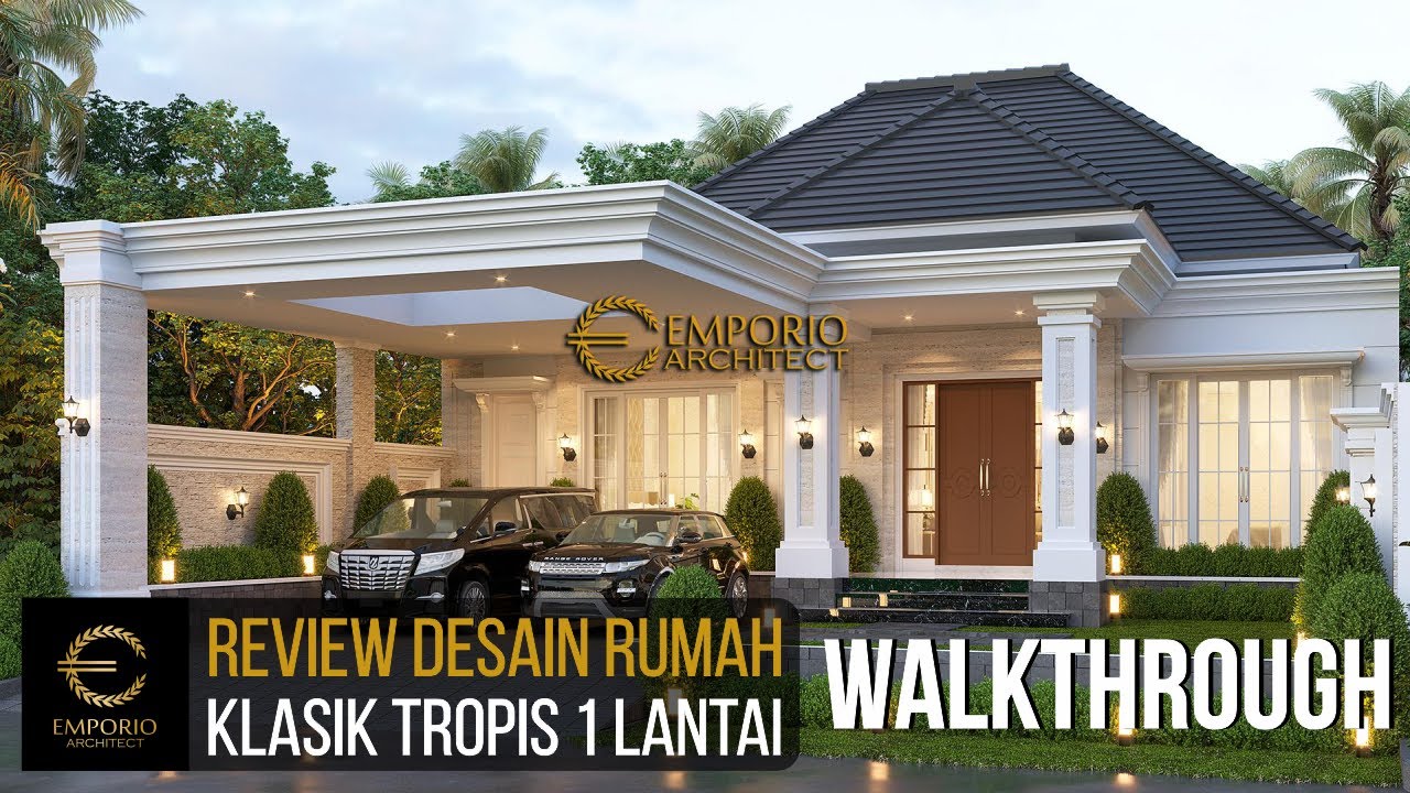 INI DIA DESAIN RUMAH SATU LANTAI YANG SUPER MEWAH!! - JASA ARSITEK