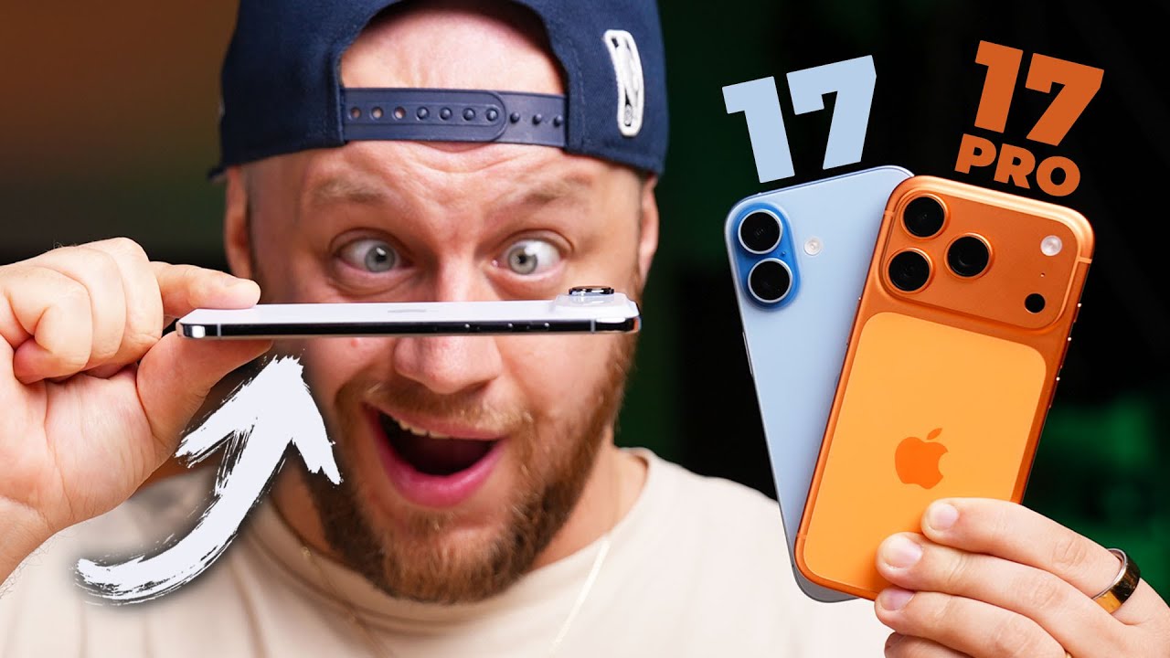 📱 Neuhodneš, který je nejzajímavější! | Unboxing iPhone 17, Pro & AIR 