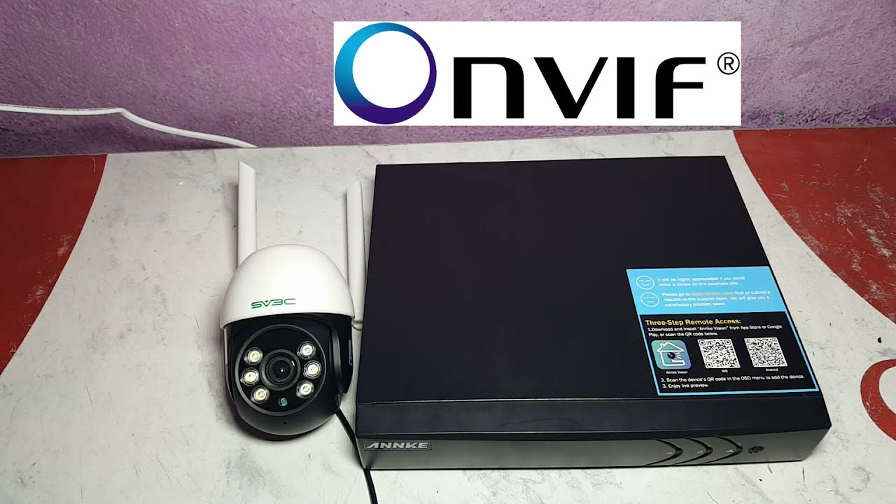 How to use the Annke DVR ONVIF protocol