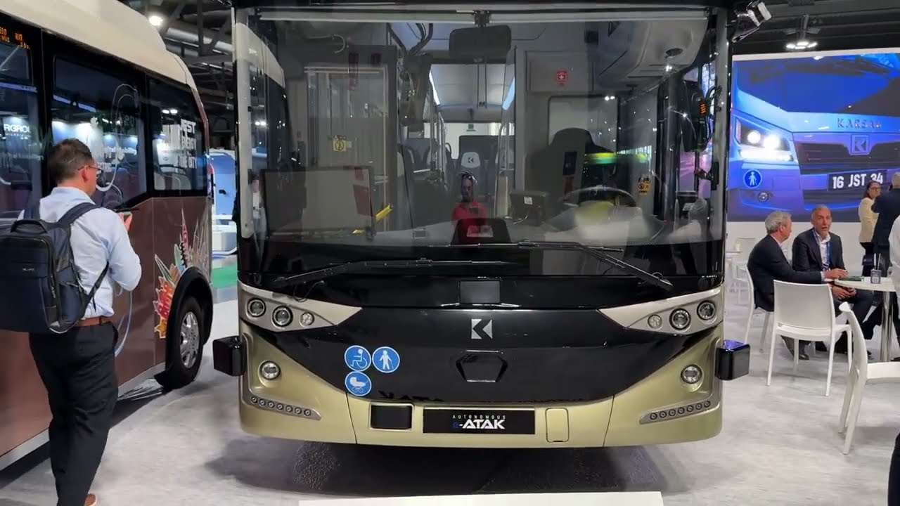 Karsan Autonomous e-Atak (2026) &ndash; Europe's First Certified Level-4 Driverless Bus! | NME Milano