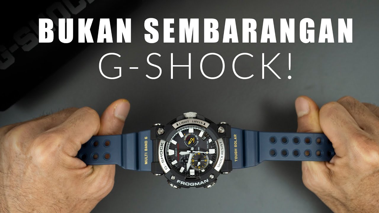 BUKAN G-SHOCK SEMBARANGAN! - CASIO FROGMAN GWF-A1000-1A2