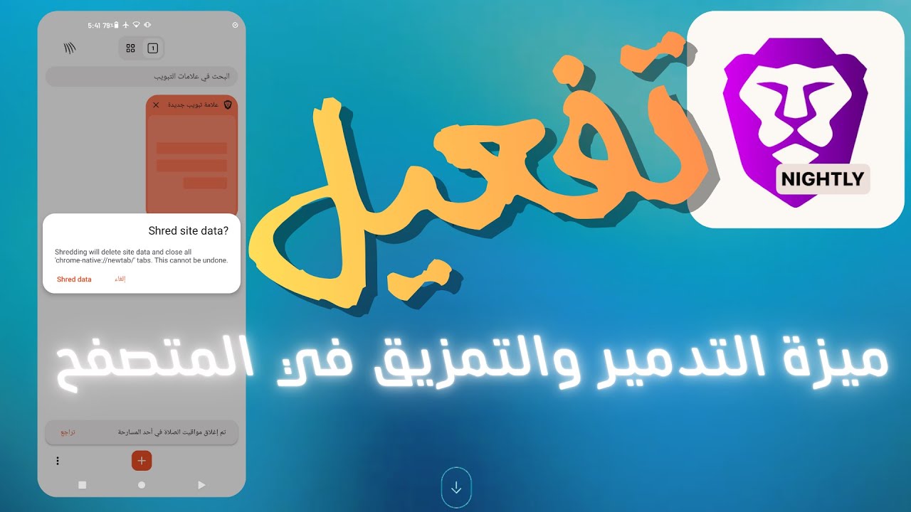 ميزة أمان وخصوصية قوية في متصفح بريف نايت