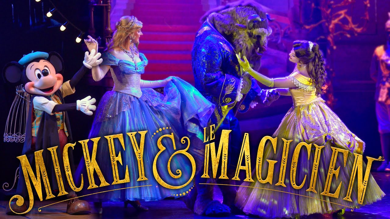 [4K] Mickey and the Magician - Winter 2022-2023 - Disneyland Paris