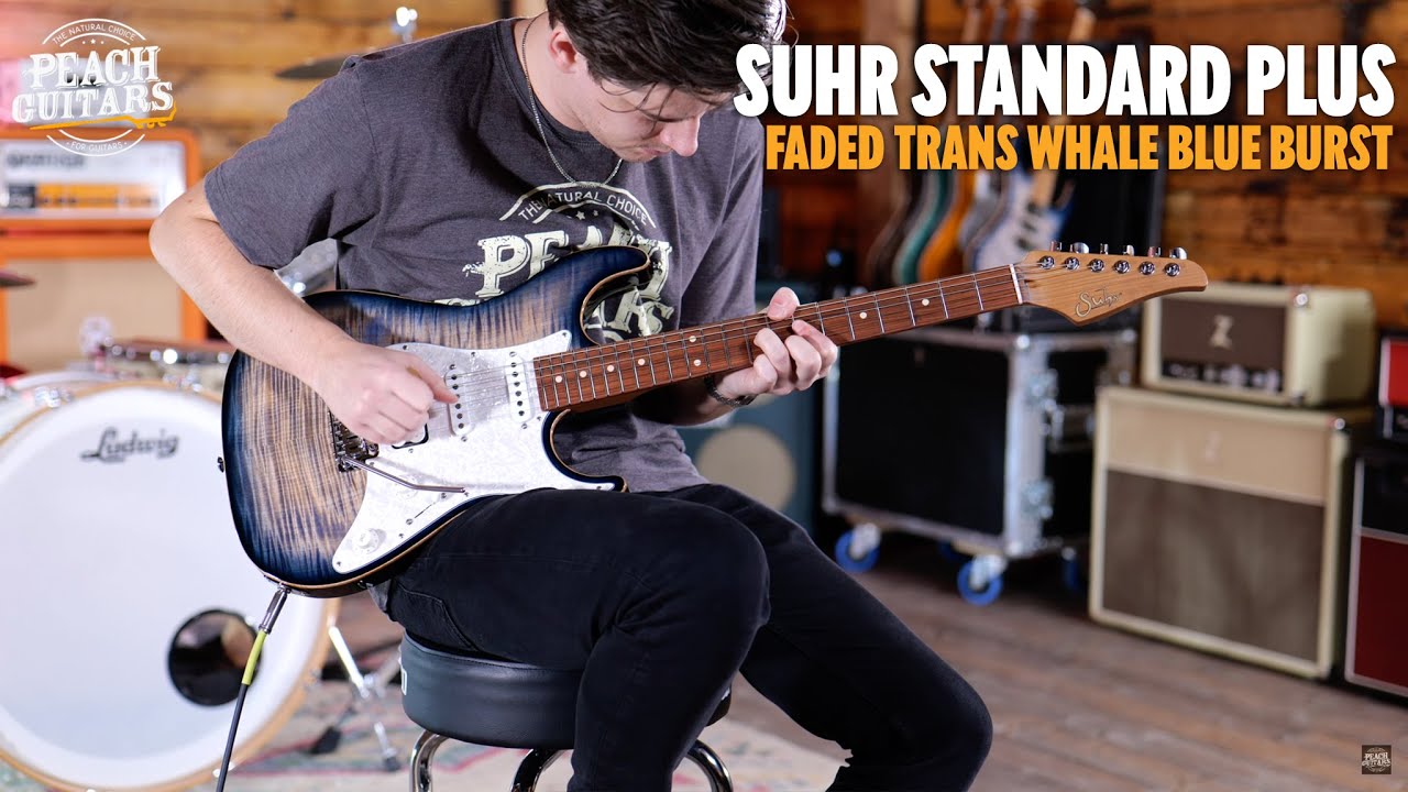 No Talking...Just Tones | Suhr Standard Plus Faded Trans Whale Blue Burst Pau Ferro