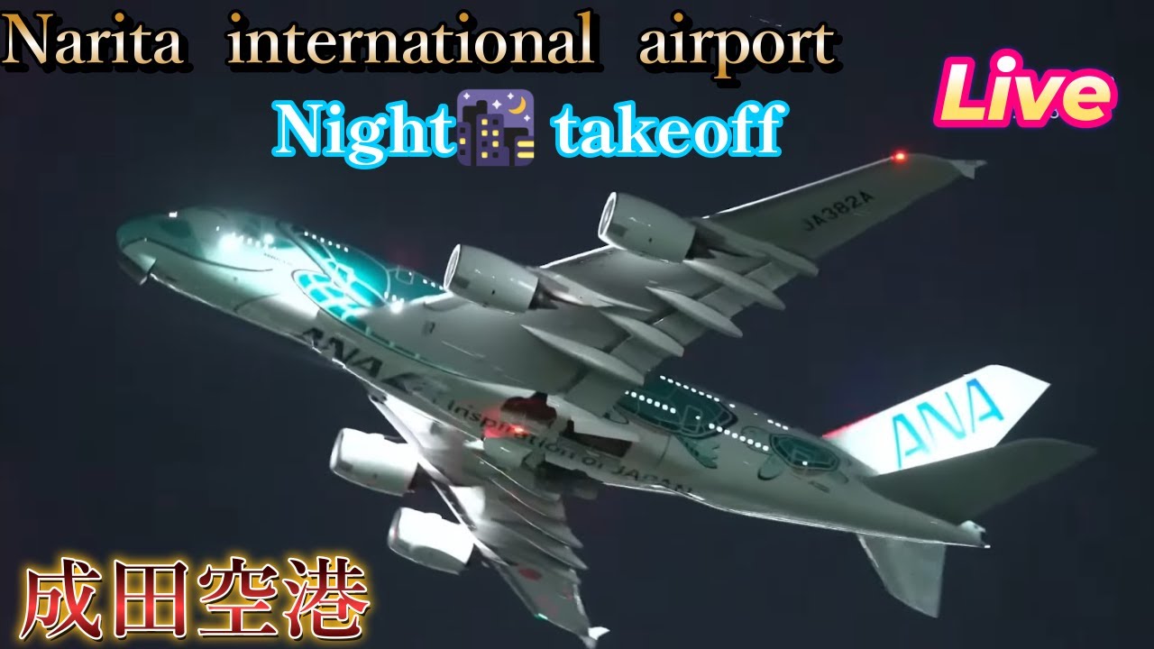 🐢夜離陸【2026/02/13❷】✈️成田空港 🛬本生📸中継 ライブ配信 【✈️Narita international airport ⌚𝐫𝐞𝐚𝐥 𝐭𝐢𝐦𝐞📸 Live】#live