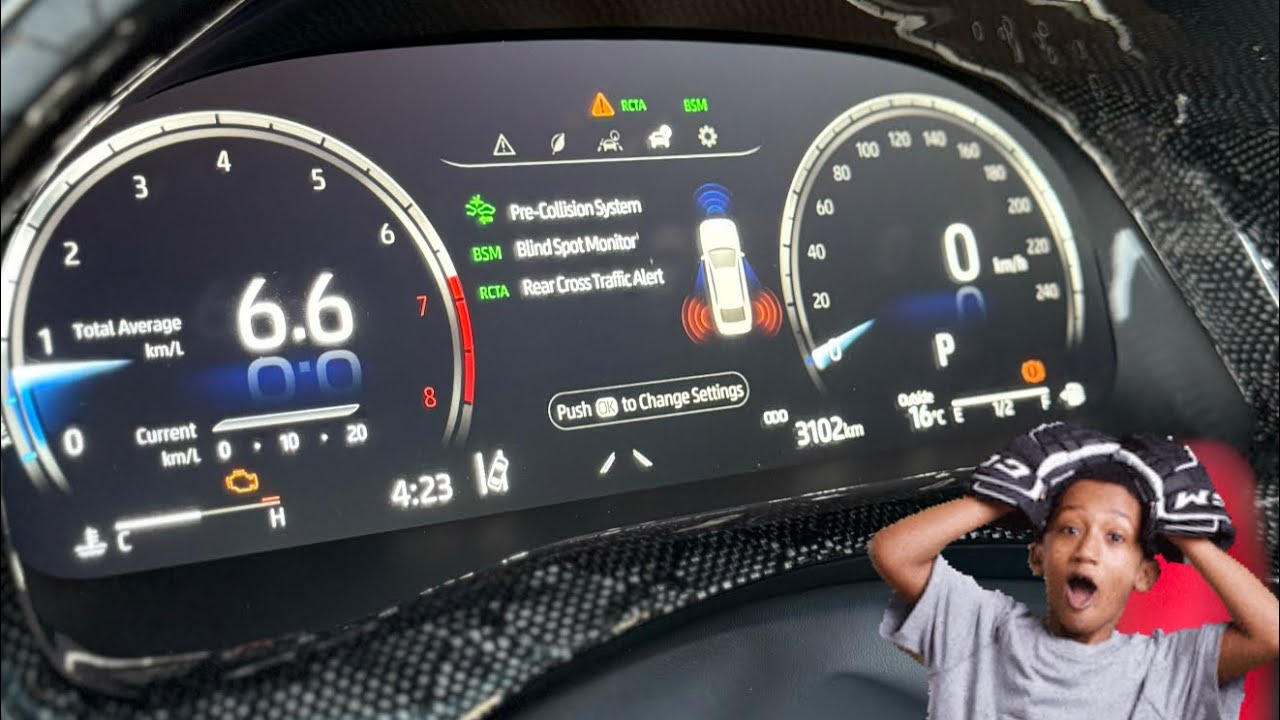 NEW Digital Cluster Speedometer by @King Of Carbon Fiber 2018-24 Camry's Installation/Review