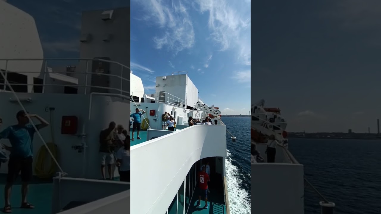 Ferry Denmark to Sweden #shorts #travel