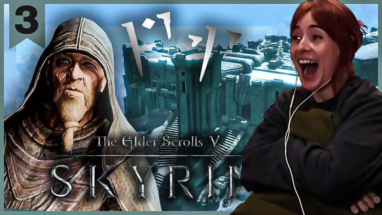 I REACHED HIGH HROTHGAR! | mij plays Skyrim Part 3