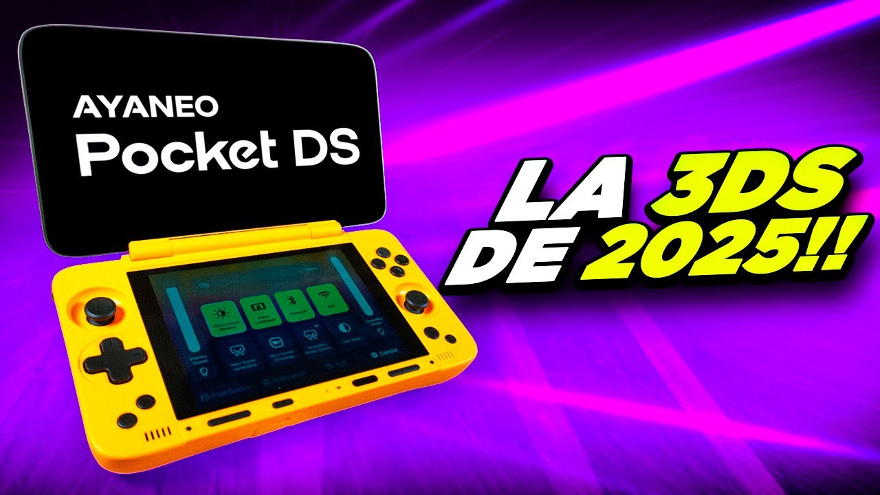 CREAN la NINTENDO 3DS DEFINITIVA en 2025 - Ayaneo pocket DS review en español