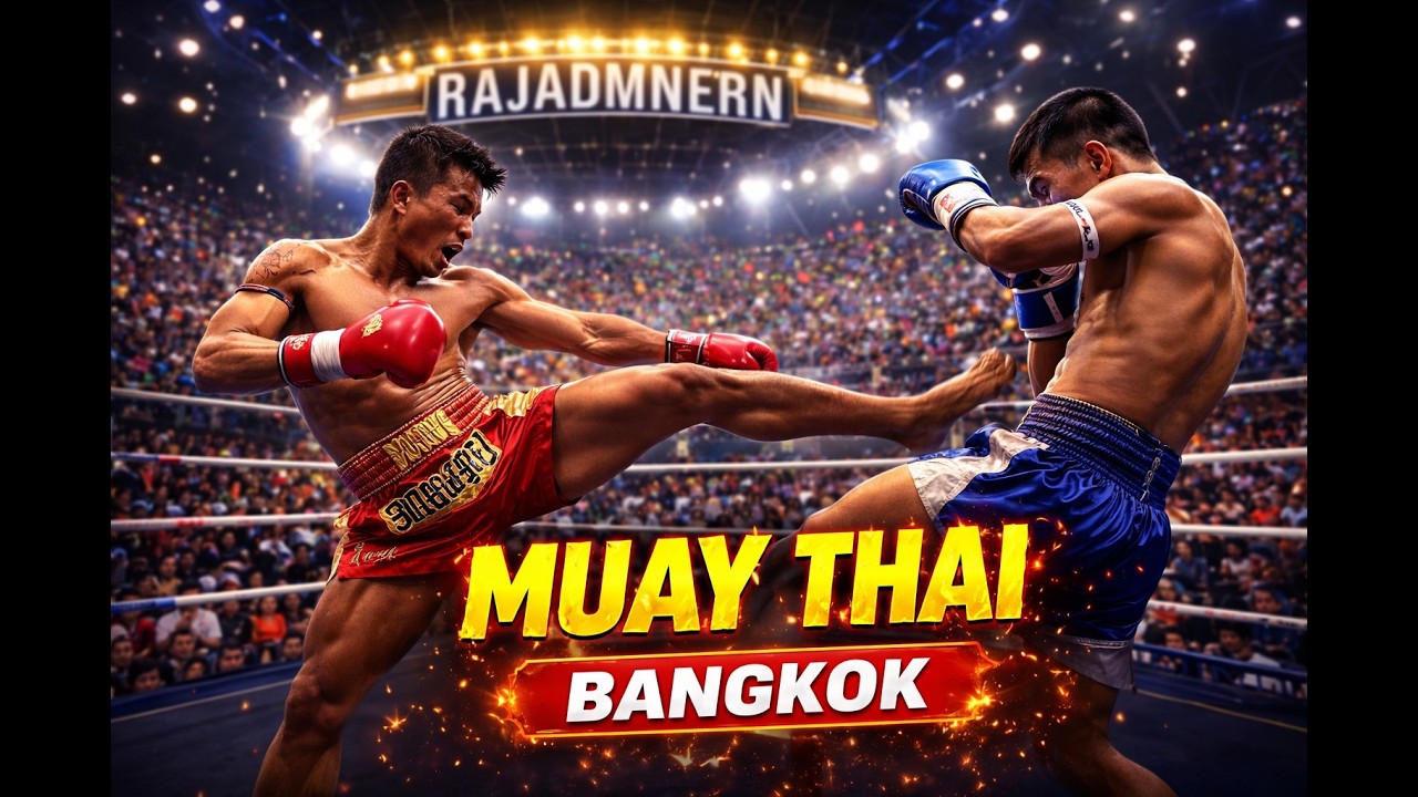 Inside Bangkok’s Legendary Muay Thai Stadium 🇹🇭 | Real Fight Night Experience!