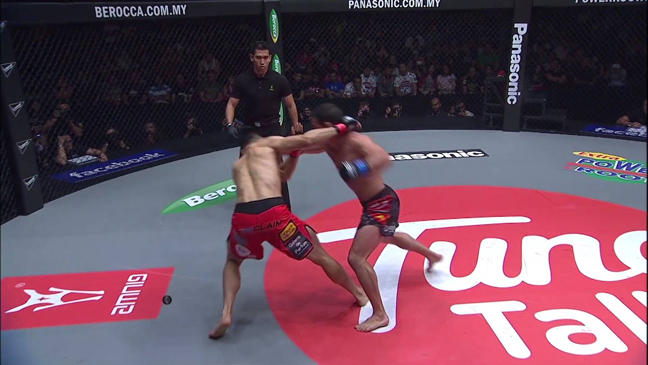 Adrian Pang KNOCKS OUT Peter Davis!