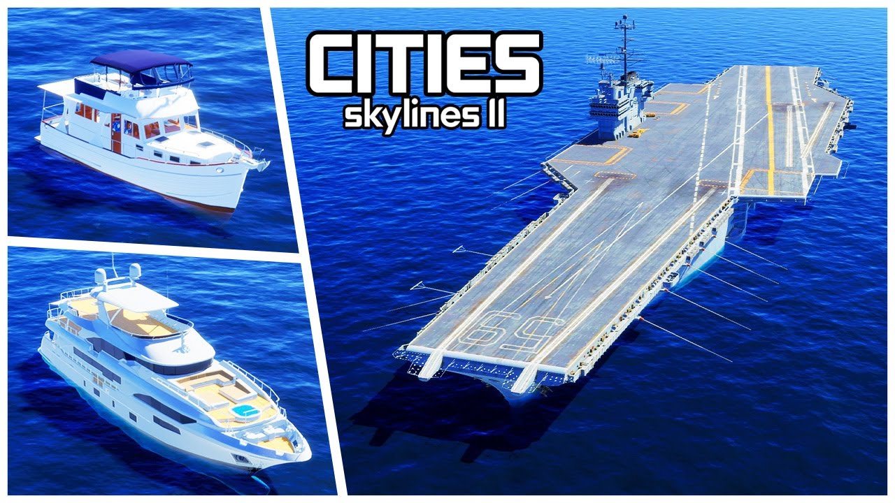 ENDLICH BOOTE! 🛥️ Die besten Assets für Cities Skylines 2