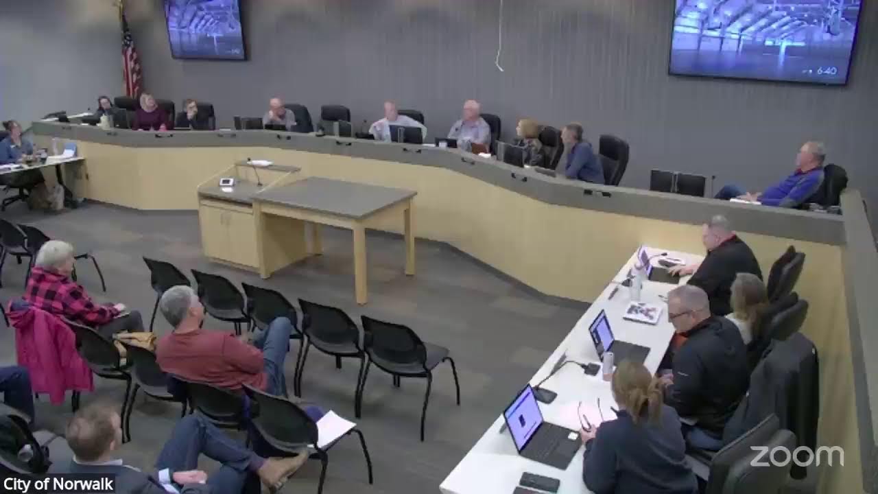 January 8, 2026 Norwalk City Council Meeting