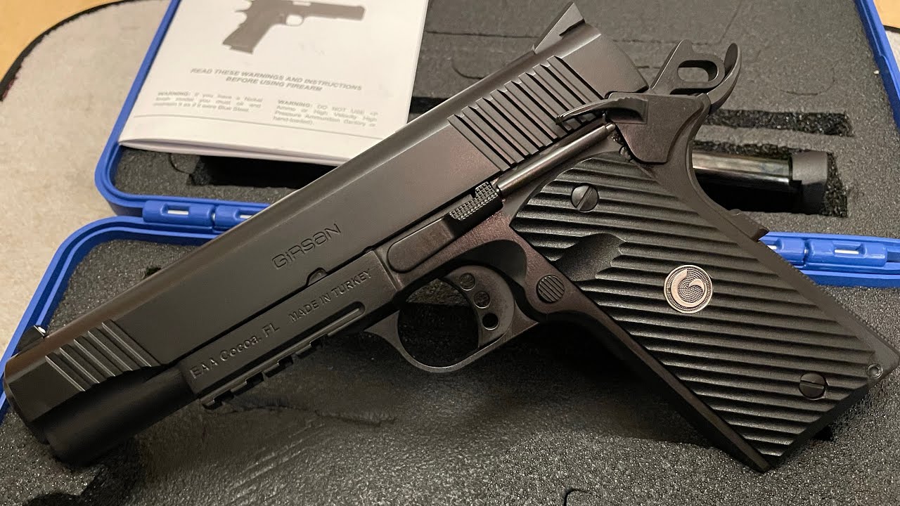 Girsan MC1911S .45ACP: Turkish EAA 1911 Detail Strip Disassembly and Inspection (Impressions Review)