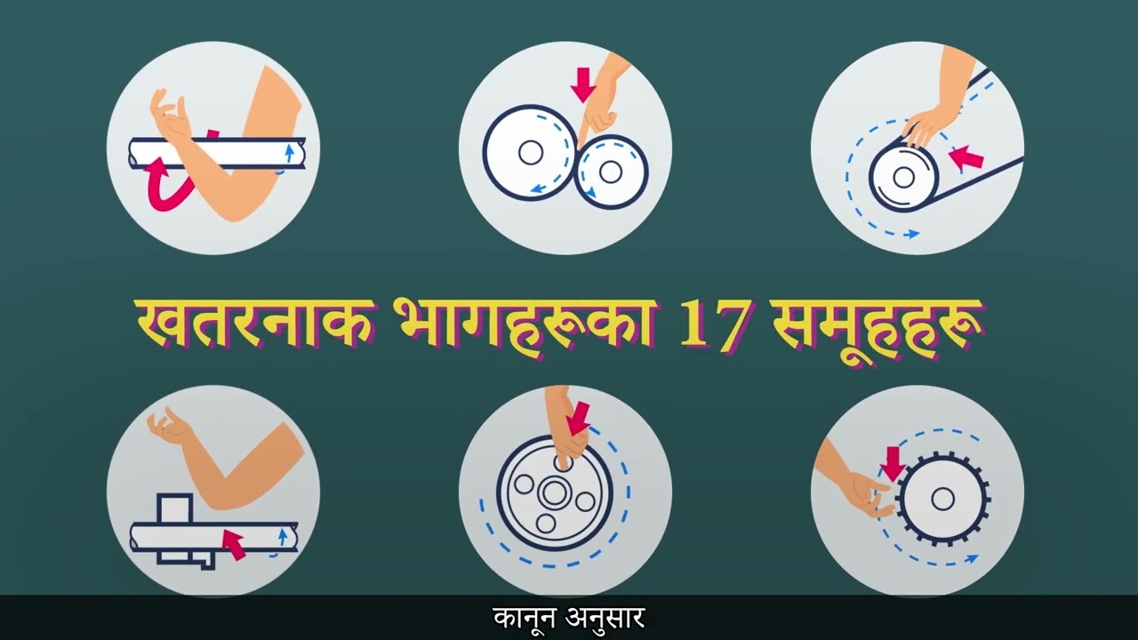 Work Safety Alert &ndash; Trapped by Dangerous Parts of Machinery (LD) (Nepali version)