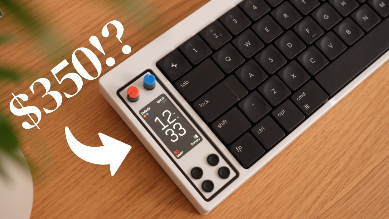 The Overpriced Low Profile Mechanical Keyboard - WorkLouder Nomad E