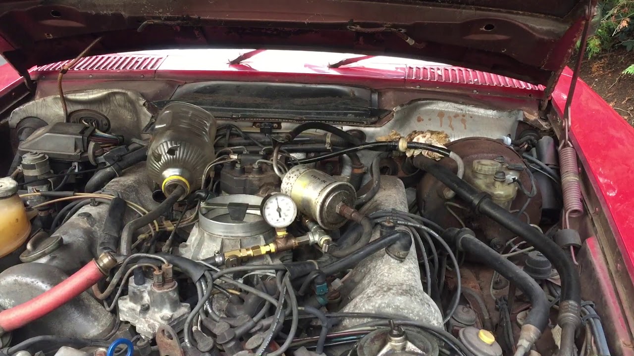 1979 450sl Hot Start issue diagnosis with gauge. 10/2020 vid6