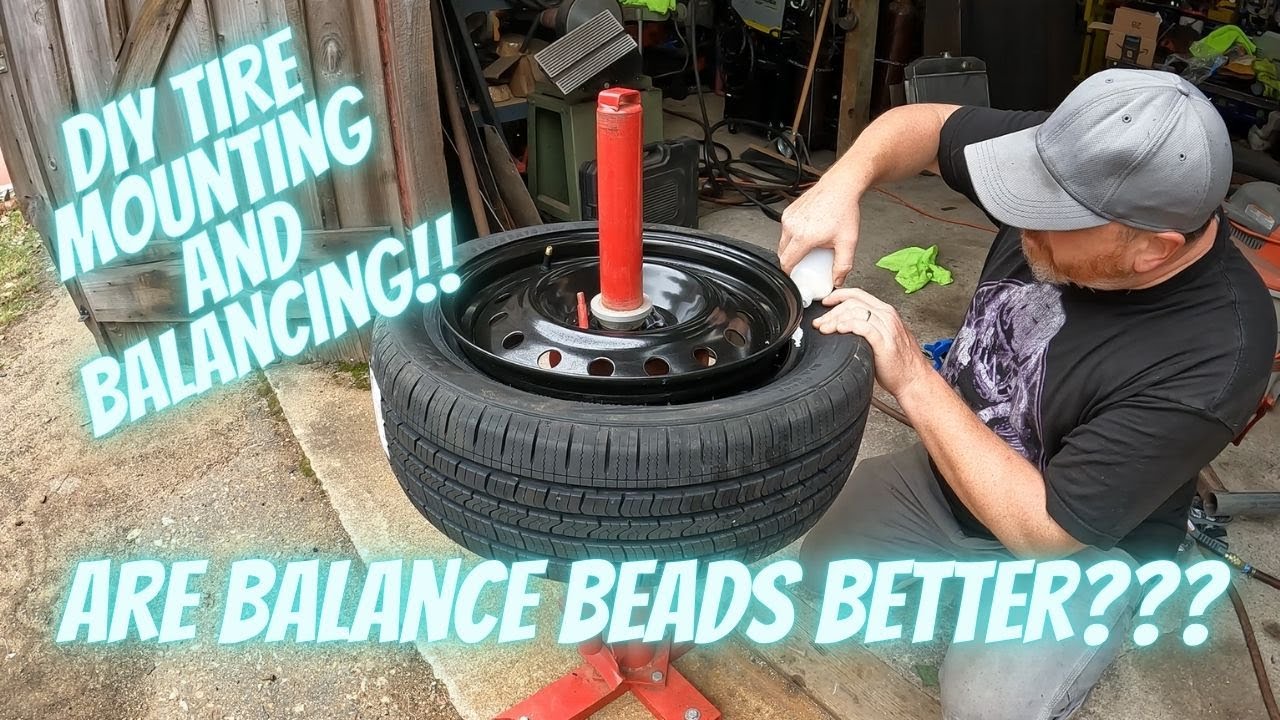 Are balance beads best for balancing tires at home??? How to mount and balance tires at home!