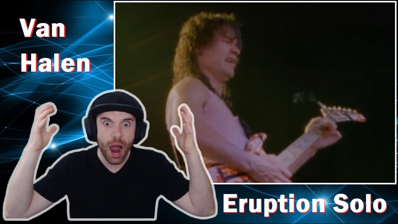 Van Halen | Eruption Guitar Solo (First Time Hearing) New Haven 1986 Reaction