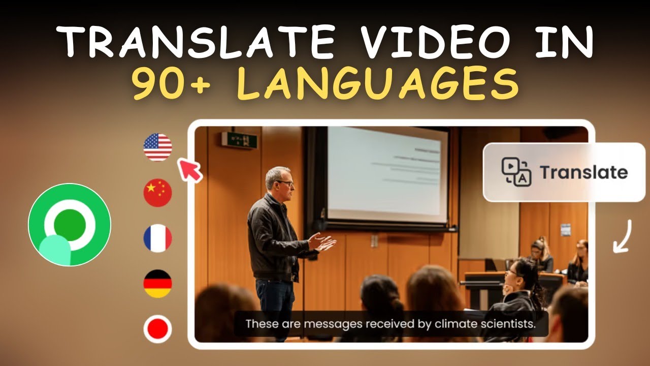 How to Translate Videos into Any Language with RecCloud AI