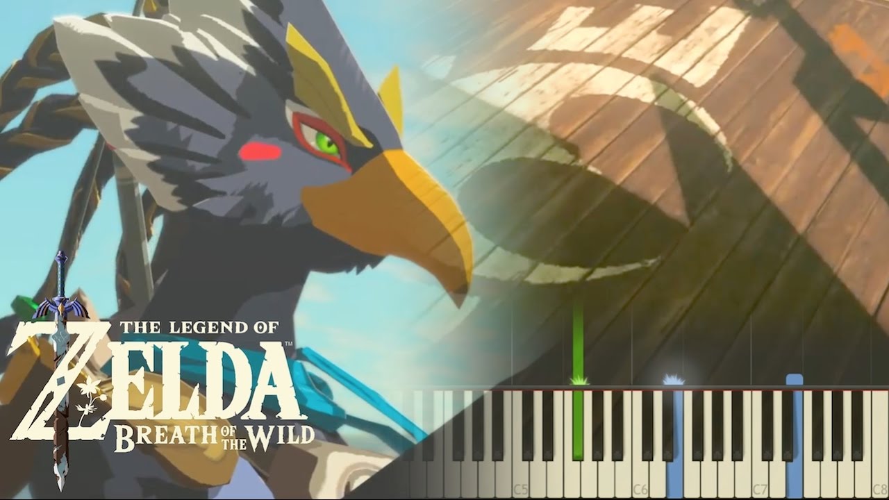 The Legend of Zelda: Breath of the Wild - Rito Village - Piano (Synthesia)