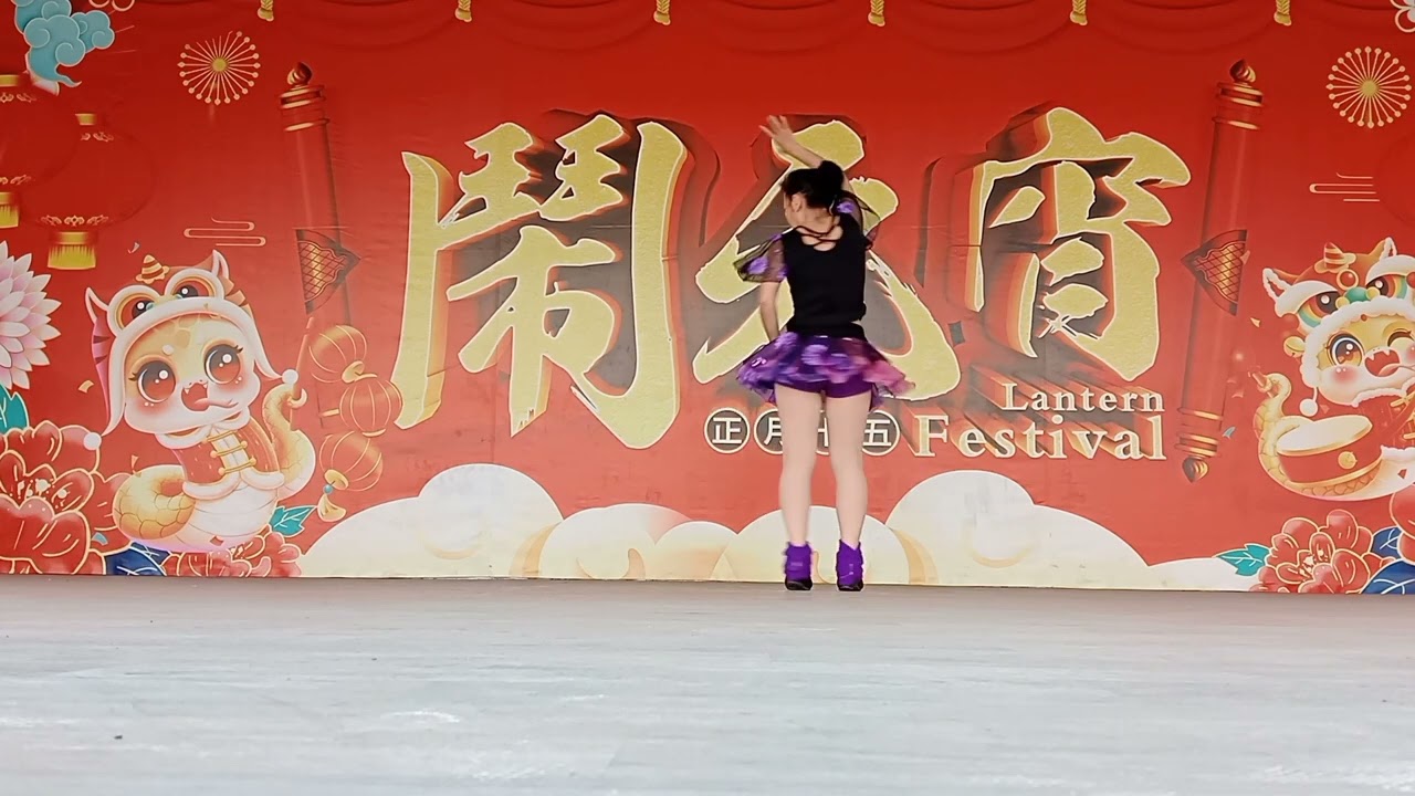 中正律動舞蹈班-酒醉的玫瑰（正面）倫巴 自編舞