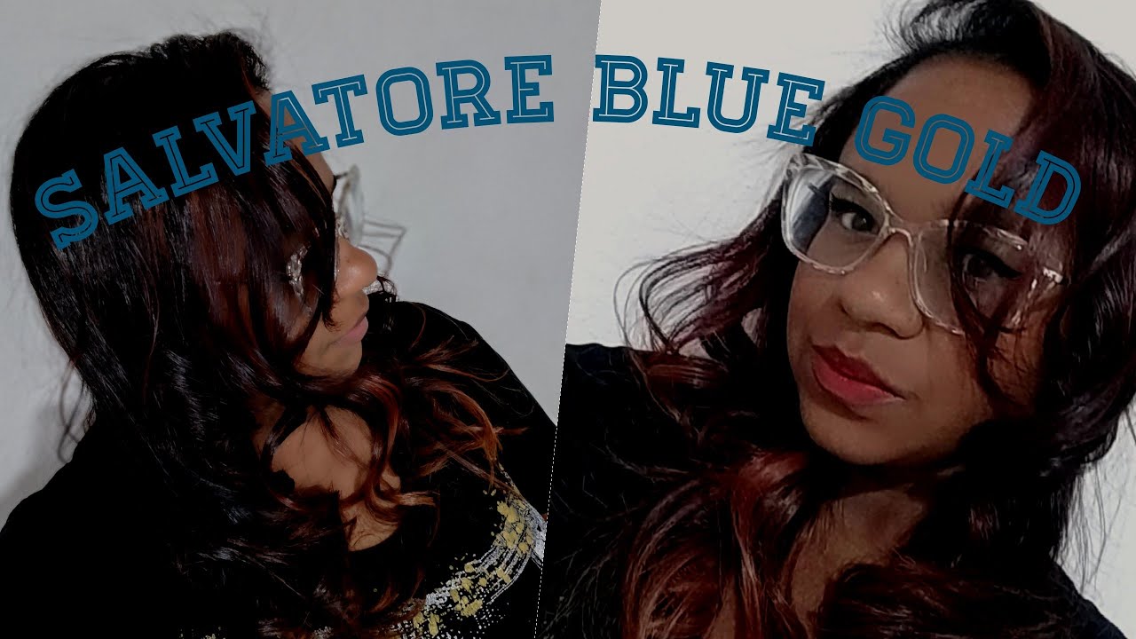 Progressiva Salvatore BLUE Gold Cabelo Afro Respondendo Algumas Perguntas