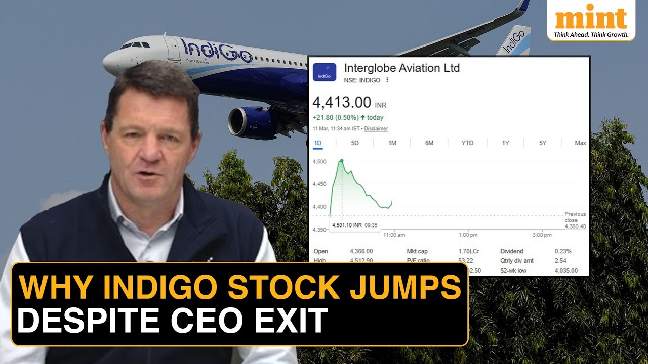 IndiGo Shares Rise Even After CEO Pieter Elbers Resigns | Brokerages Stay Bullish &ndash; Here&rsquo;s Why