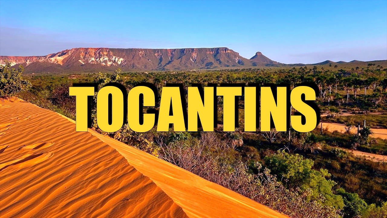 O Jalapão e Palmas (Tocantins) — natureza selvagem em drone
