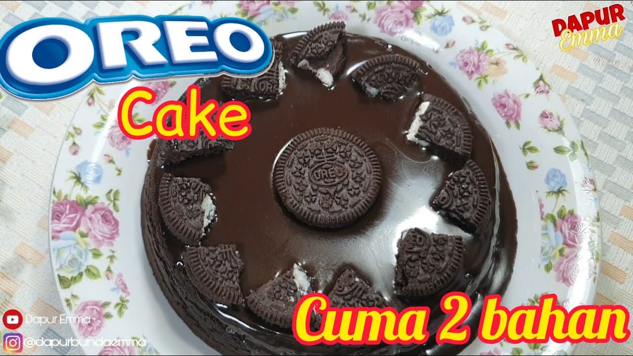Resep Cake Oreo 2 Bahan Pake Panci | Brownies Coklat Enak & Simple