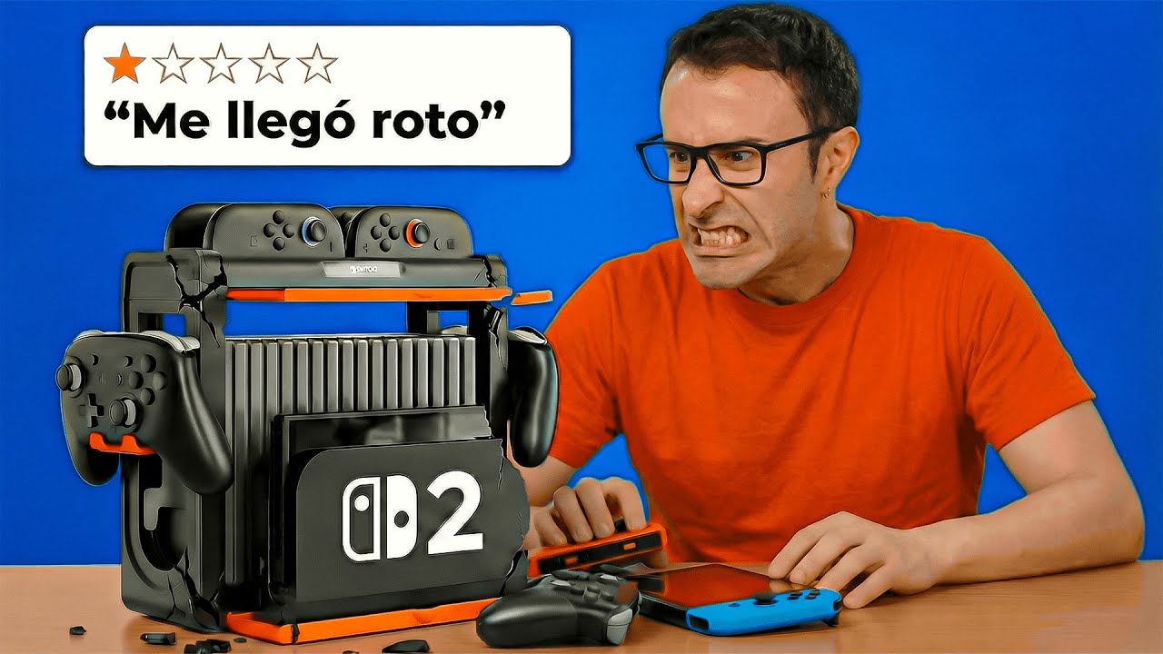 Compré Accesorios de Nintendo Switch 2 pero de 1 Estrella