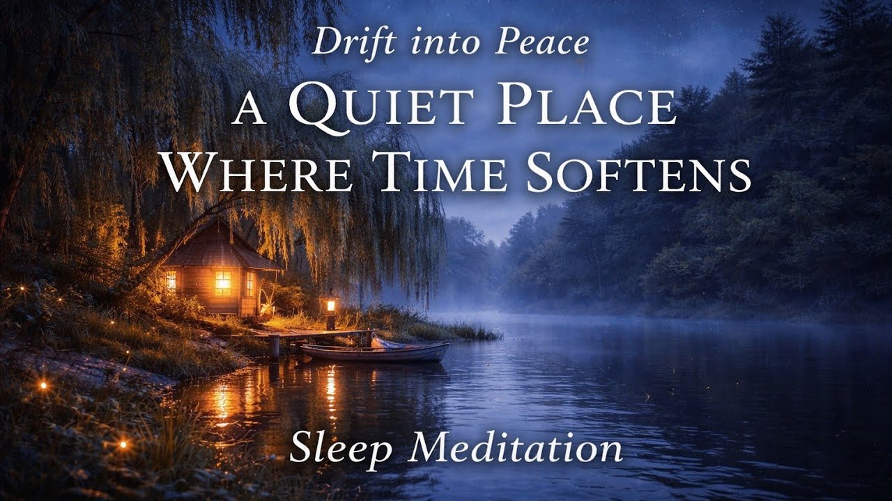 Drift Into Peace 🌙 A Quiet Place Where Time Softens | Sleep Meditation Story