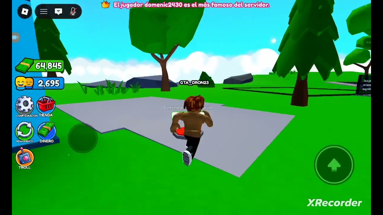 Acompáñeme acer el número uno de los youtube en roblox