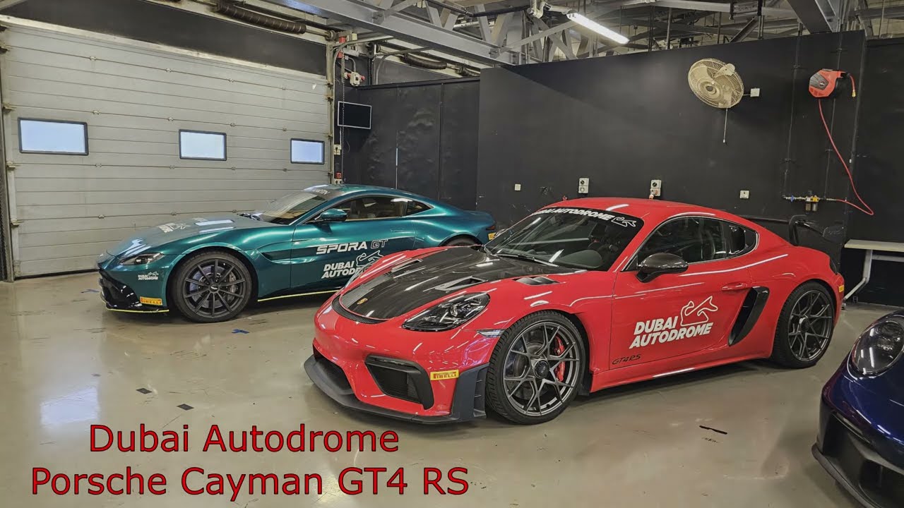 Dubai Autodrome Porsche Cayman GT4 RS Experince