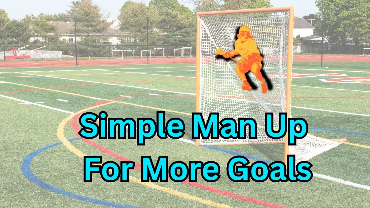 Add This Simple & Easy Lacrosse Man Up To Your Playbook