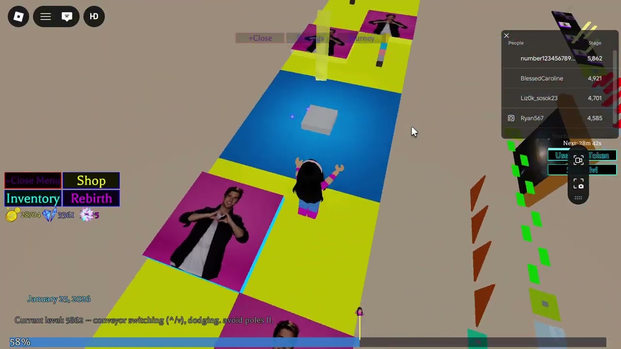 Ultimate obby 2.0 | stage 5850 ➡️ 5875 | part 313 | roblox