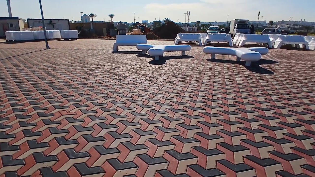 تابعو آخر أشغال تهيئة الواجهة البحرية بالمحمدية COASTAL MOHAMMADIA WORKS INTEGRAL