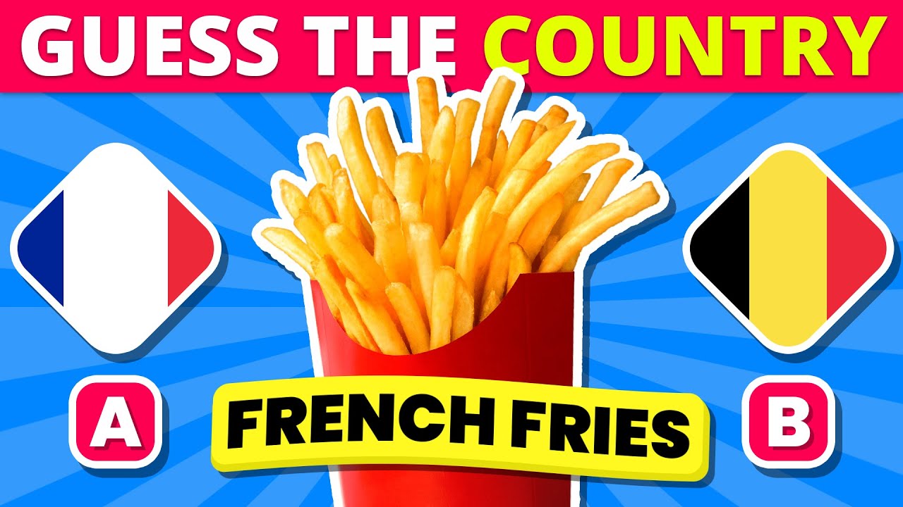 🍟 Can You Guess the Country by its Food 🍕😋 | Country Quiz