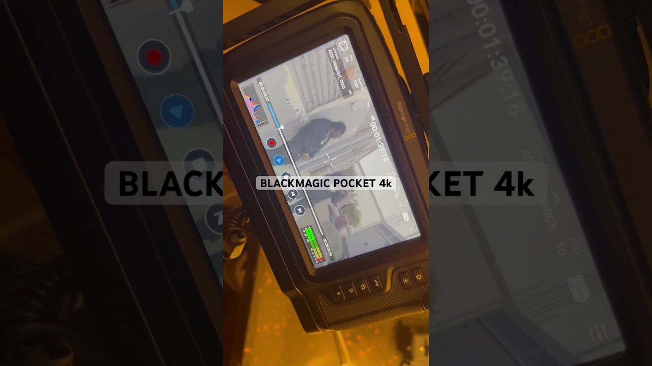 BMPCC 4k Blackmagic pocket 4k #film #cinematic #camera