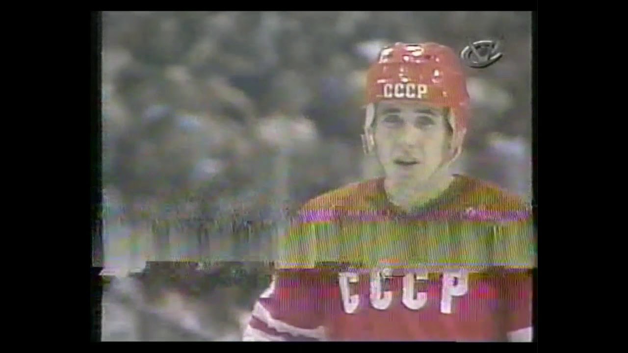 3rd Pt. USA v USSR HOCKEY 1980